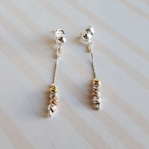 GENUINE  .925 SILVER EARRINGS